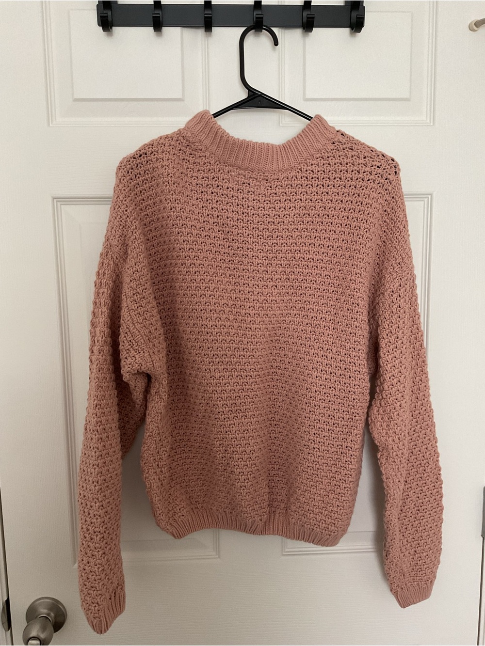 Universal Thread Dusty Rose Crewneck Knit Sweater - Picture 3 of 3